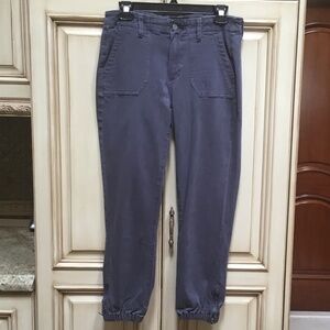 Paige Gray Cuffed Ankle Jeans Size 27